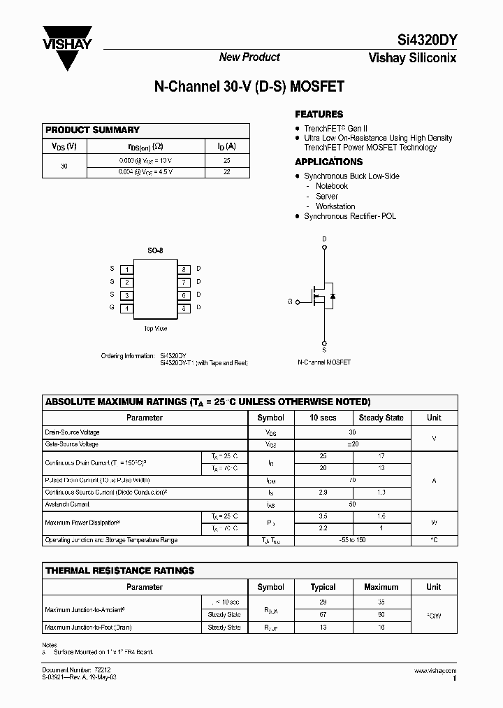 SI4320DY_823057.PDF Datasheet