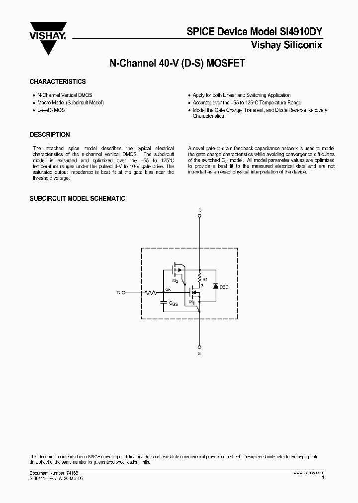 SI4910DY_1308893.PDF Datasheet