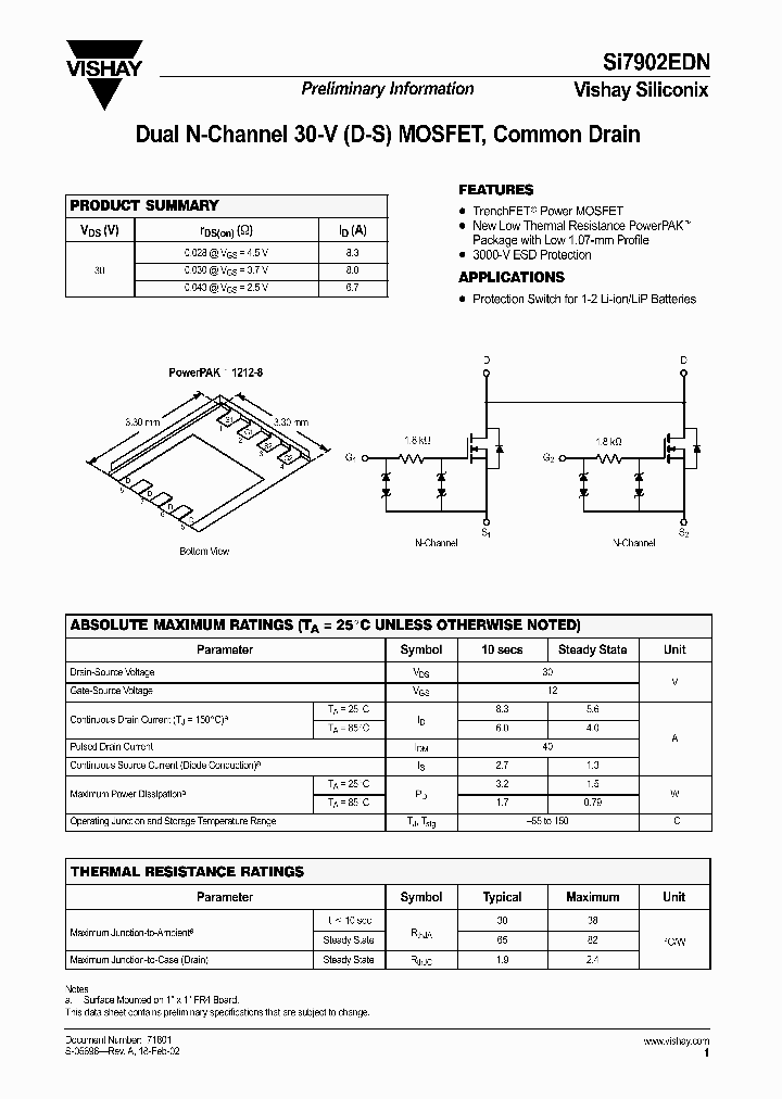 SI7902EDN_1309212.PDF Datasheet