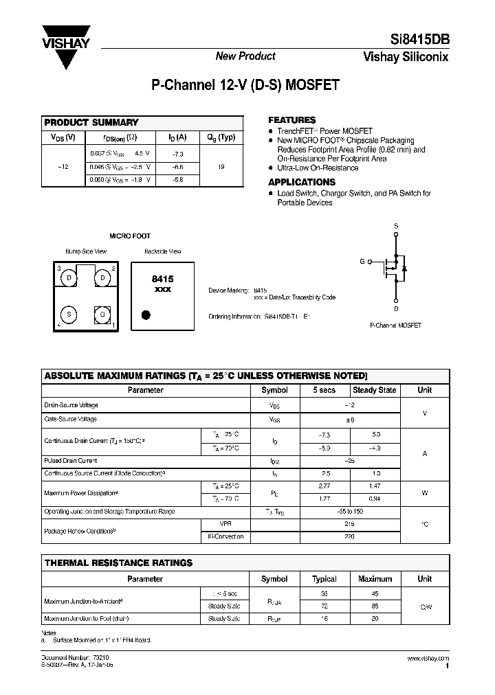 SI8415DB-T1-E1_1309247.PDF Datasheet