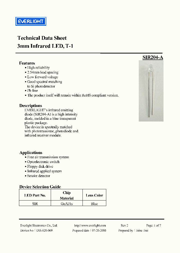 SIR204-A_1309520.PDF Datasheet