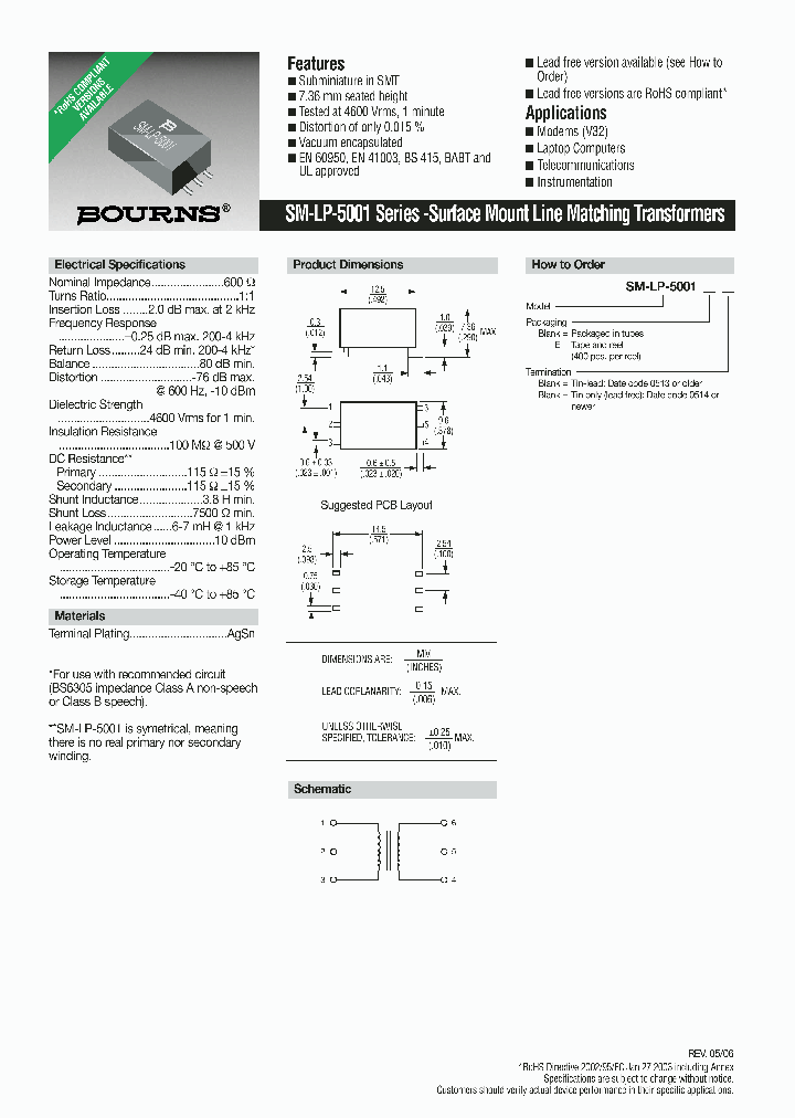 SM-LP-5001_1103060.PDF Datasheet