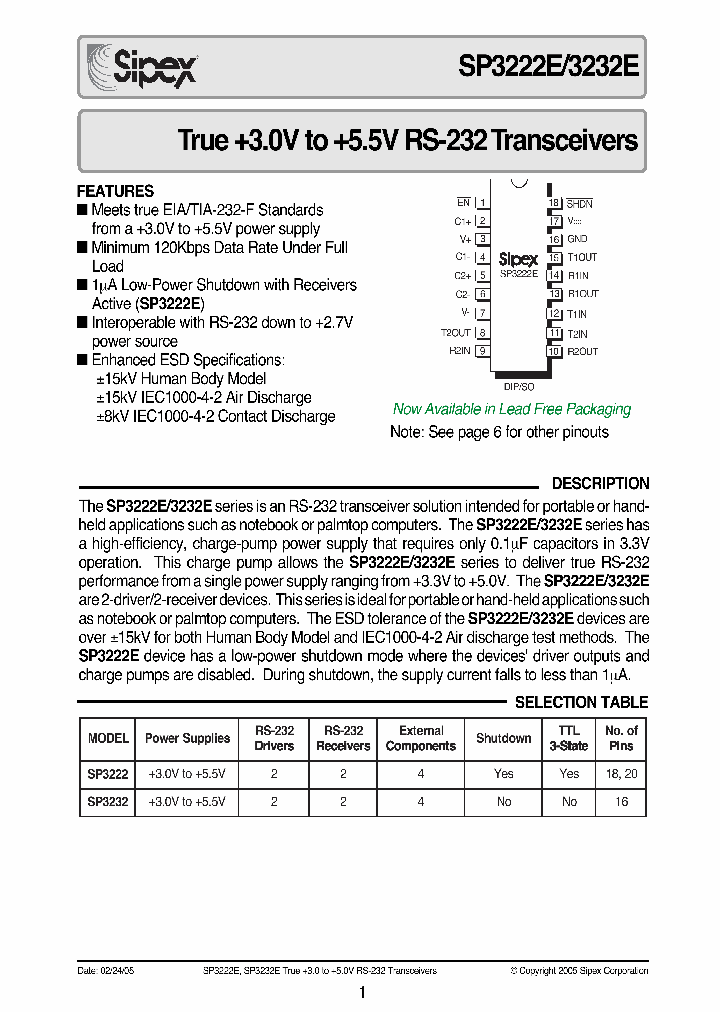 SP3232EEYTR_1314803.PDF Datasheet