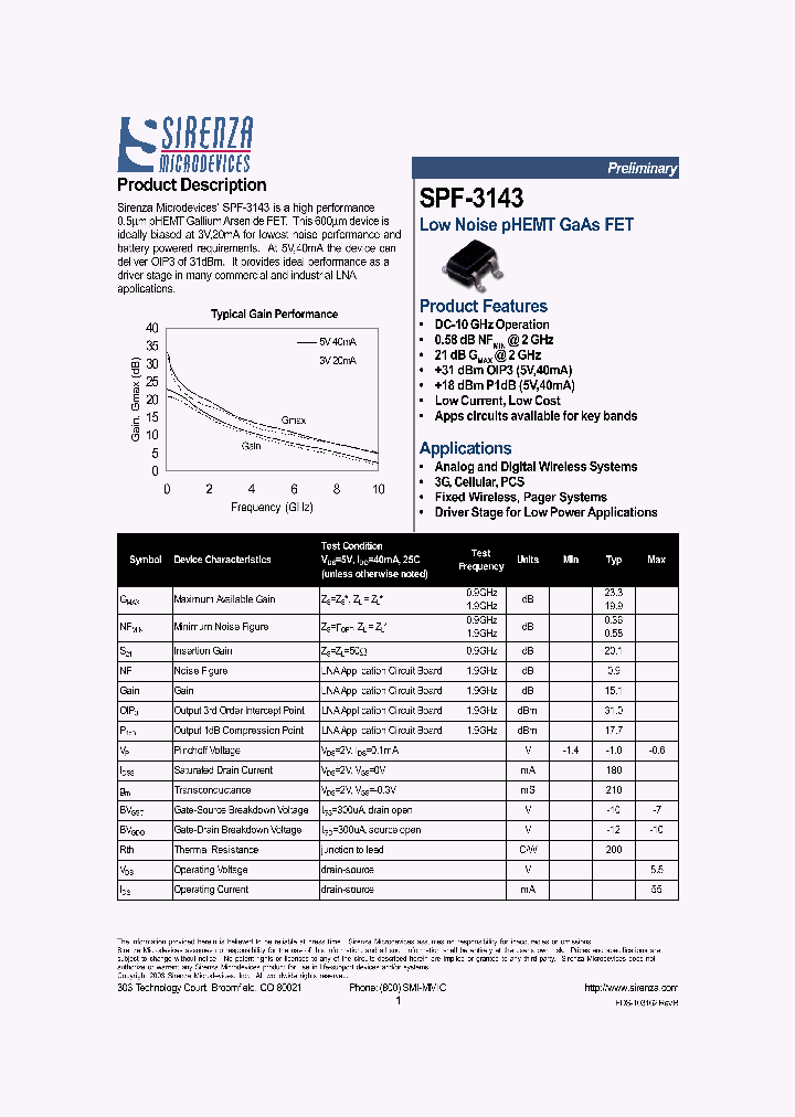 SPF-3143_1088599.PDF Datasheet