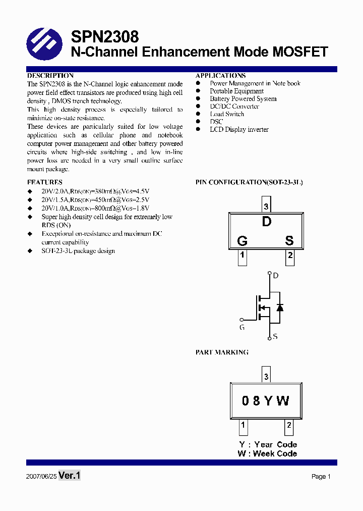 SPN2308_1113938.PDF Datasheet