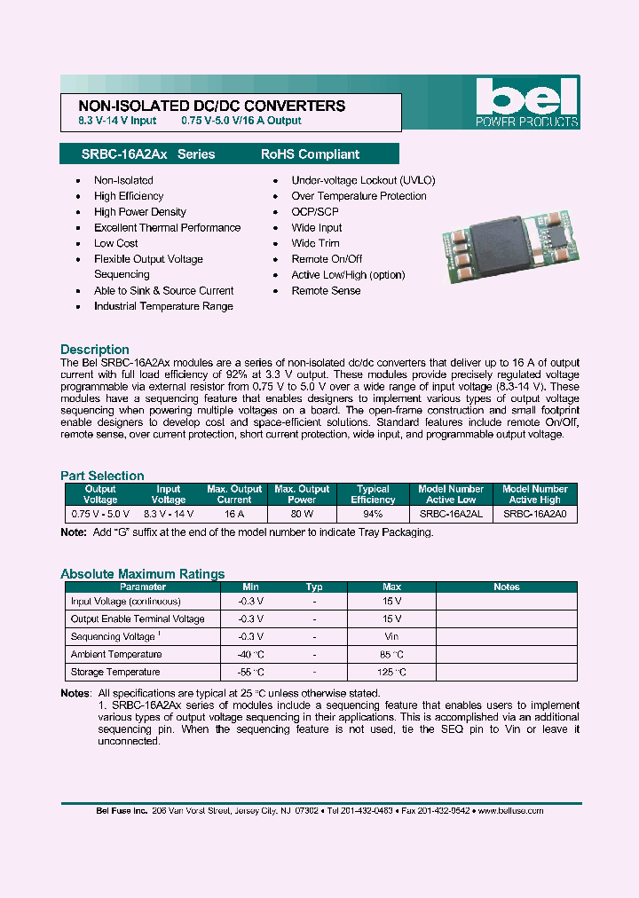SRBC-16A2A0_1105252.PDF Datasheet