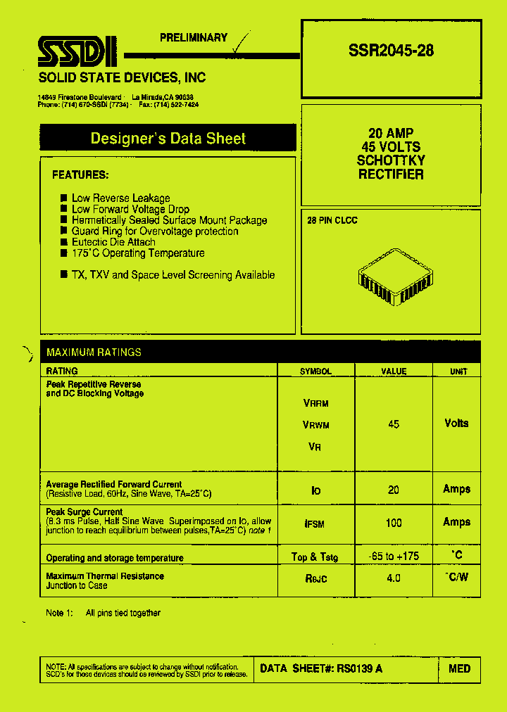 SSR2045-28_1316921.PDF Datasheet