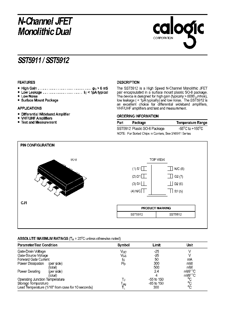 SST5911_1058262.PDF Datasheet