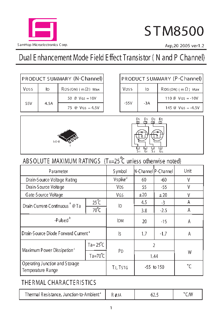STM8500_1164969.PDF Datasheet