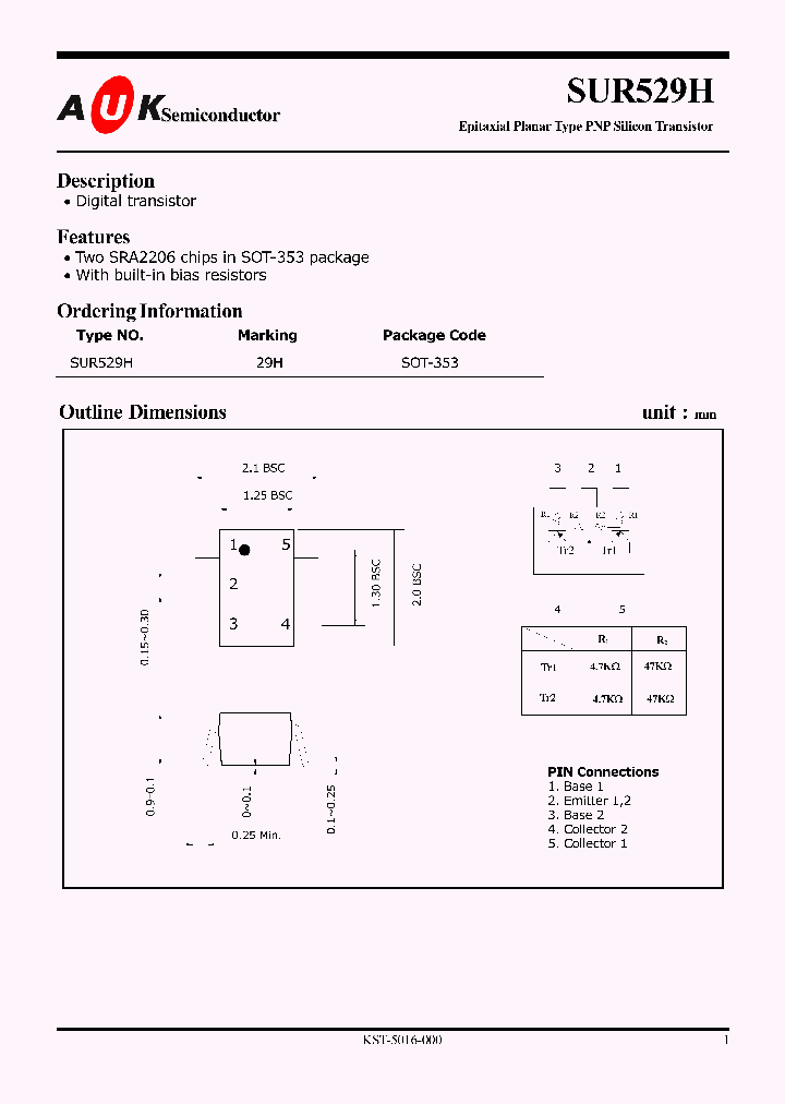 SUR529H_1319913.PDF Datasheet