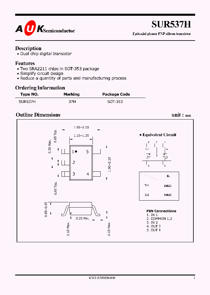 SUR537H_1319917.PDF Datasheet