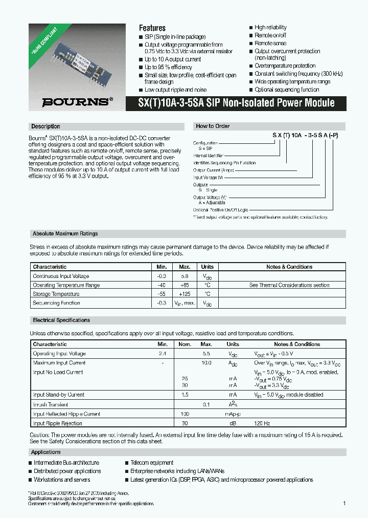 SXT10A-3-5SA_1105033.PDF Datasheet
