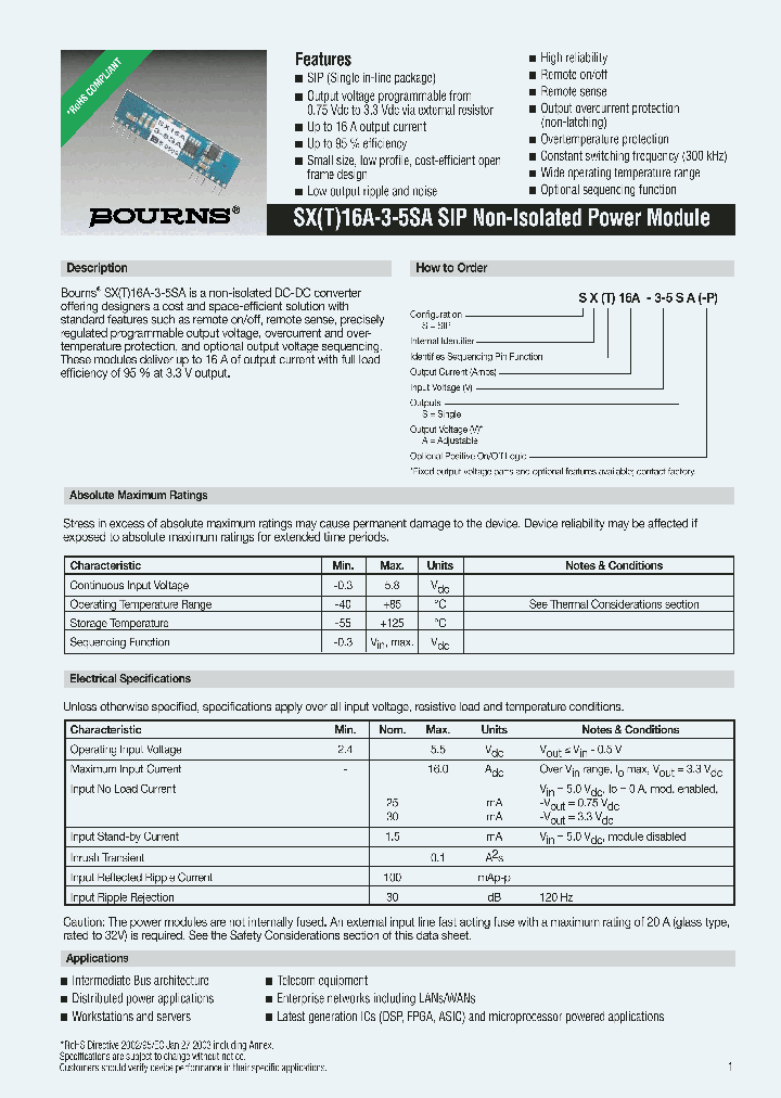 SXT16A-3-5SA_1105031.PDF Datasheet