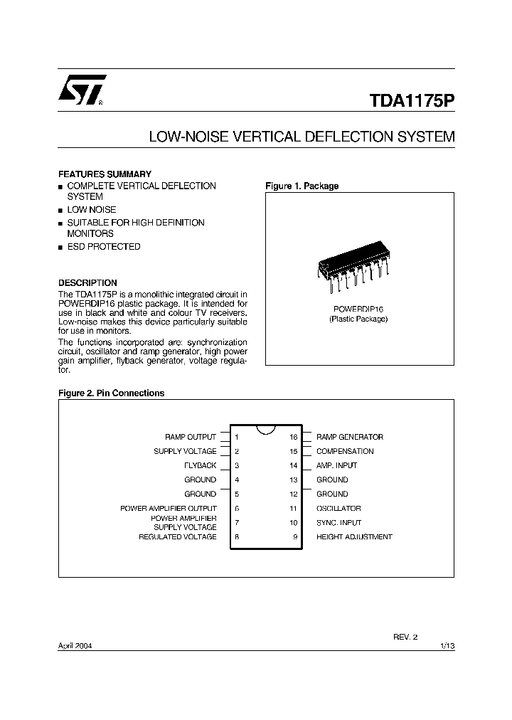 TDA1175P04_1170359.PDF Datasheet