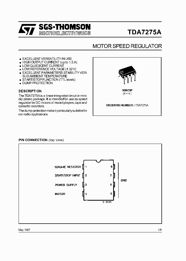 TDA7275A_1323496.PDF Datasheet