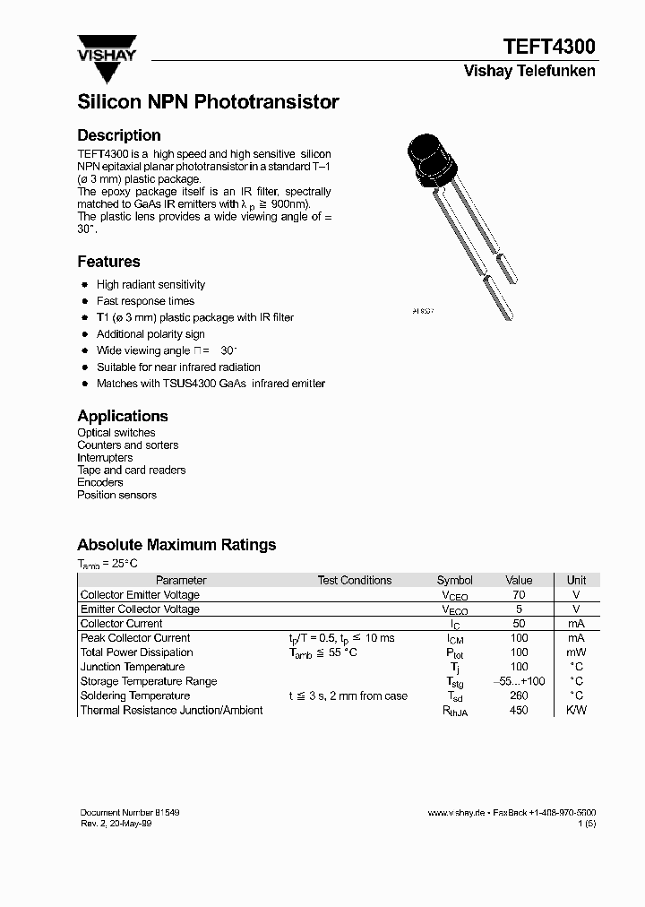 TEFT4300_1324149.PDF Datasheet