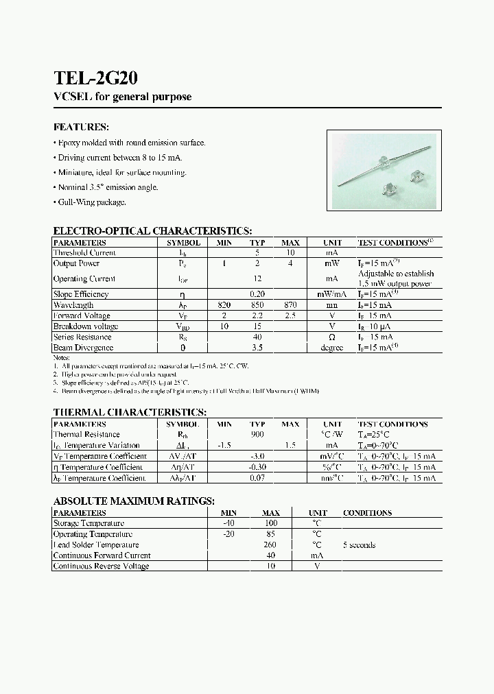 TEL-2G20_1324162.PDF Datasheet