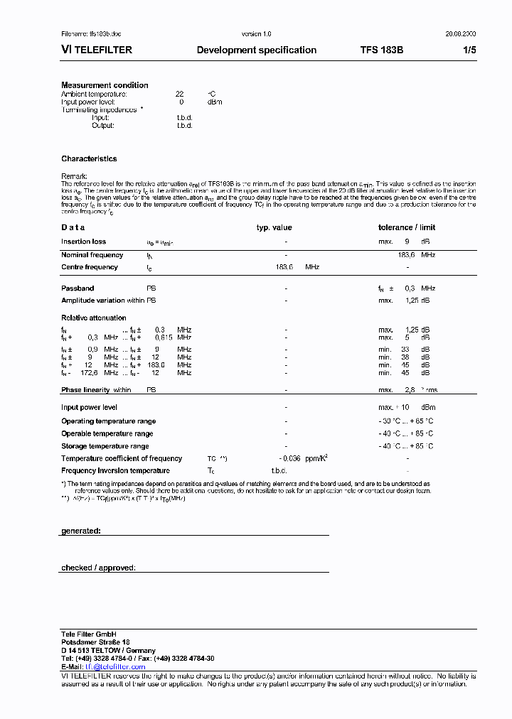 TFS183B_1324454.PDF Datasheet