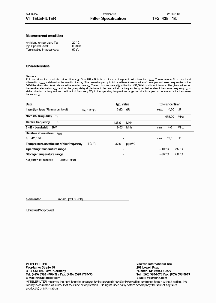 TFS438_1324620.PDF Datasheet