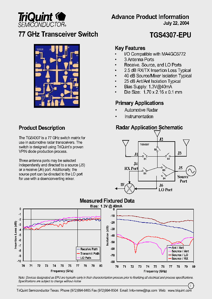 TGS4307-EPU_1324885.PDF Datasheet
