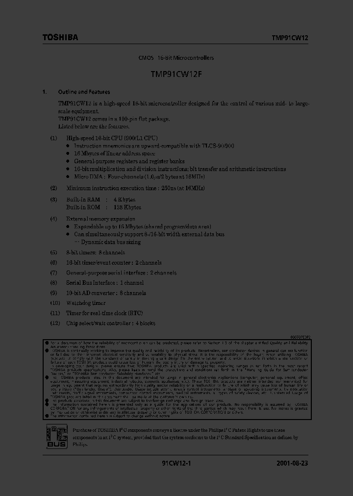 TMP91CW12F_1327263.PDF Datasheet