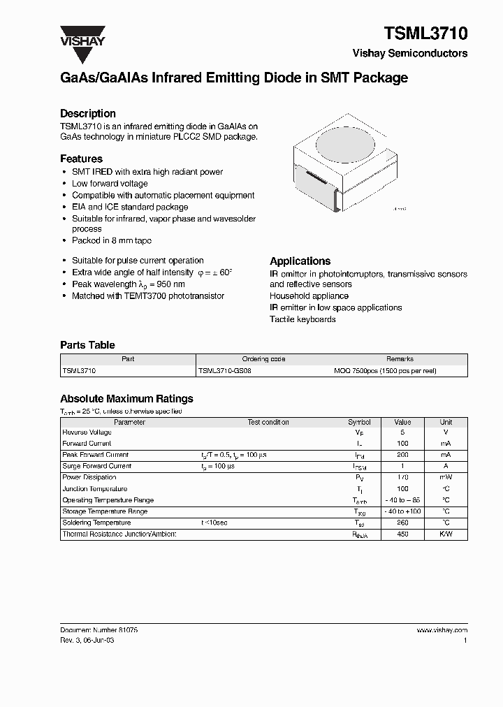 TSML3710_1329555.PDF Datasheet