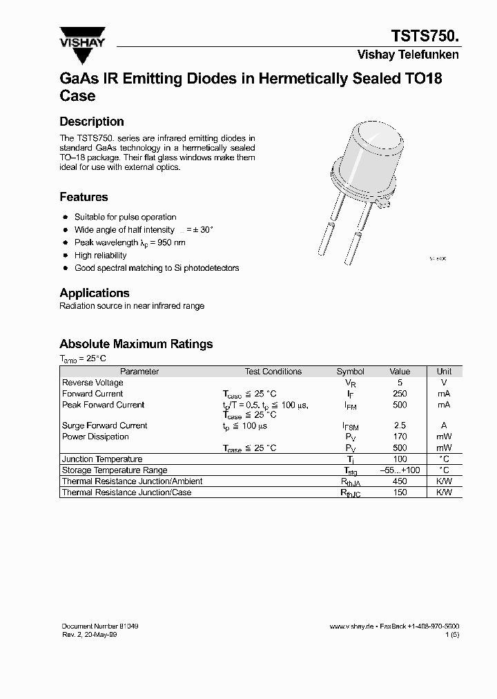 TSTS7503_1329744.PDF Datasheet