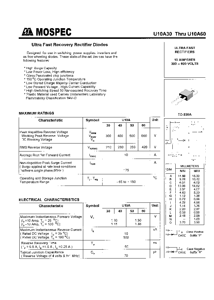 U10A60_1330036.PDF Datasheet