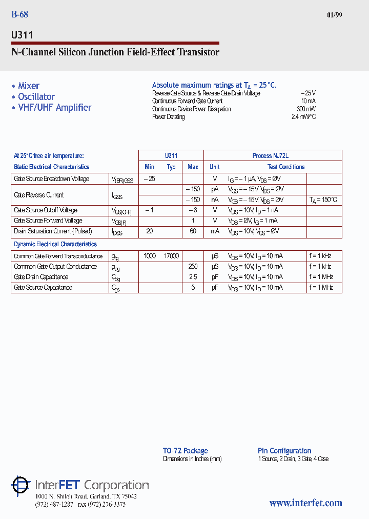 U311_1330168.PDF Datasheet