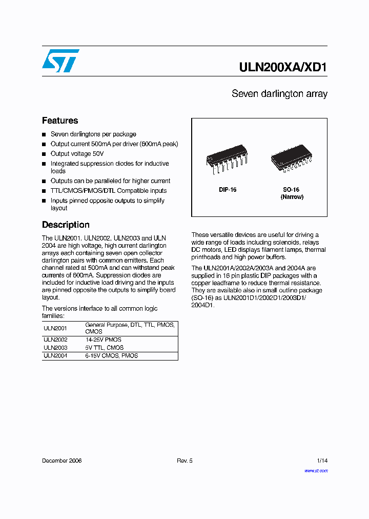 ULN200XD1_1331290.PDF Datasheet