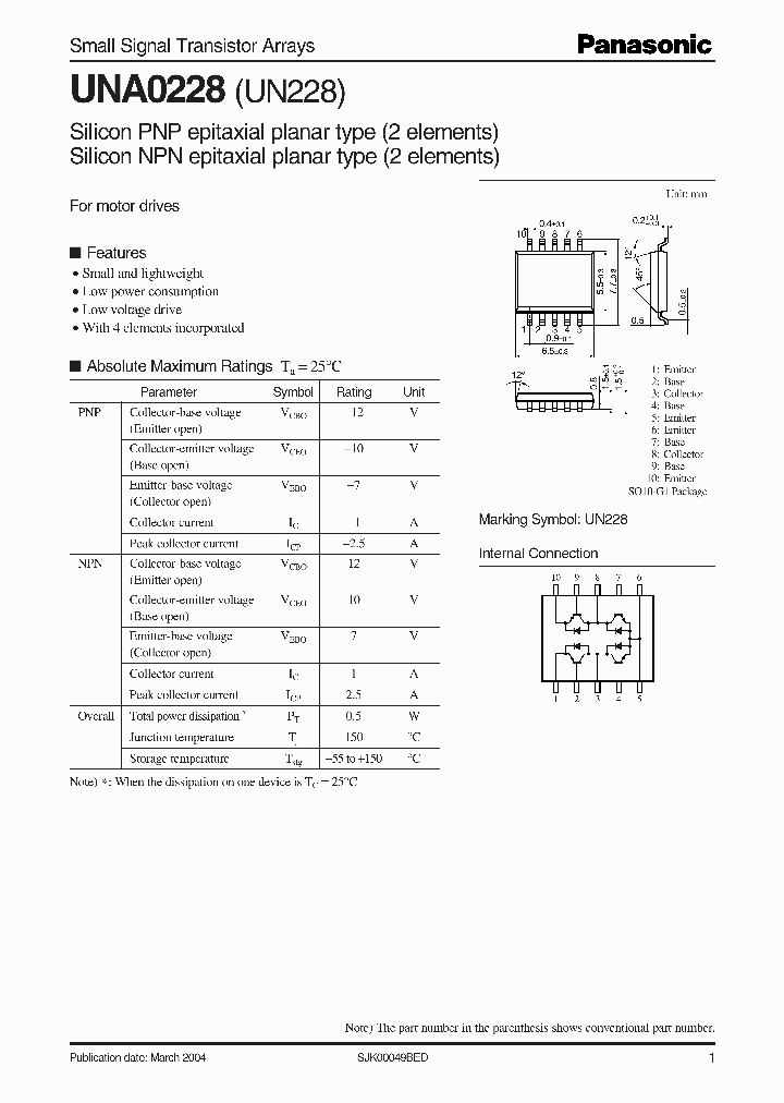 UNA0228_1331601.PDF Datasheet