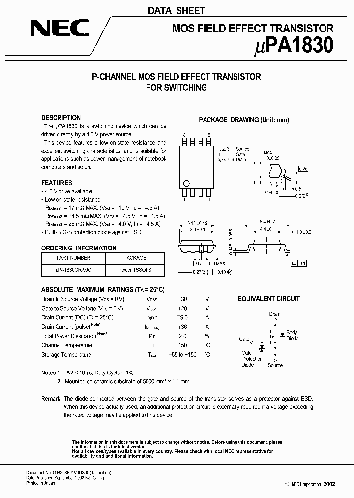 UPA1830GR-9JG_955045.PDF Datasheet