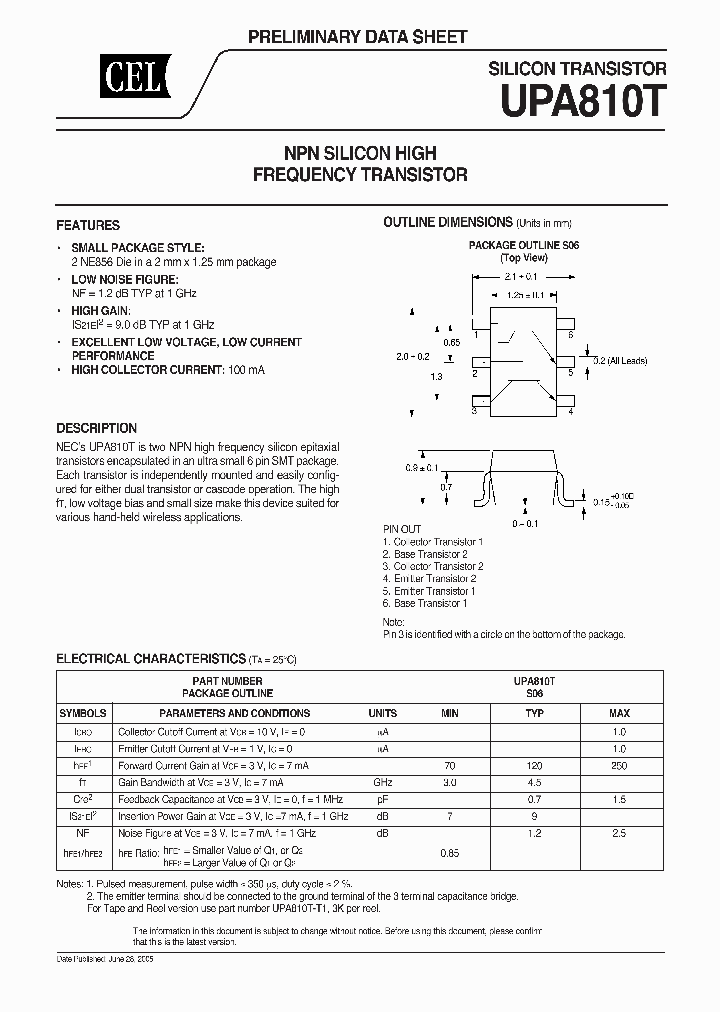 UPA810T-T1-A_1331805.PDF Datasheet