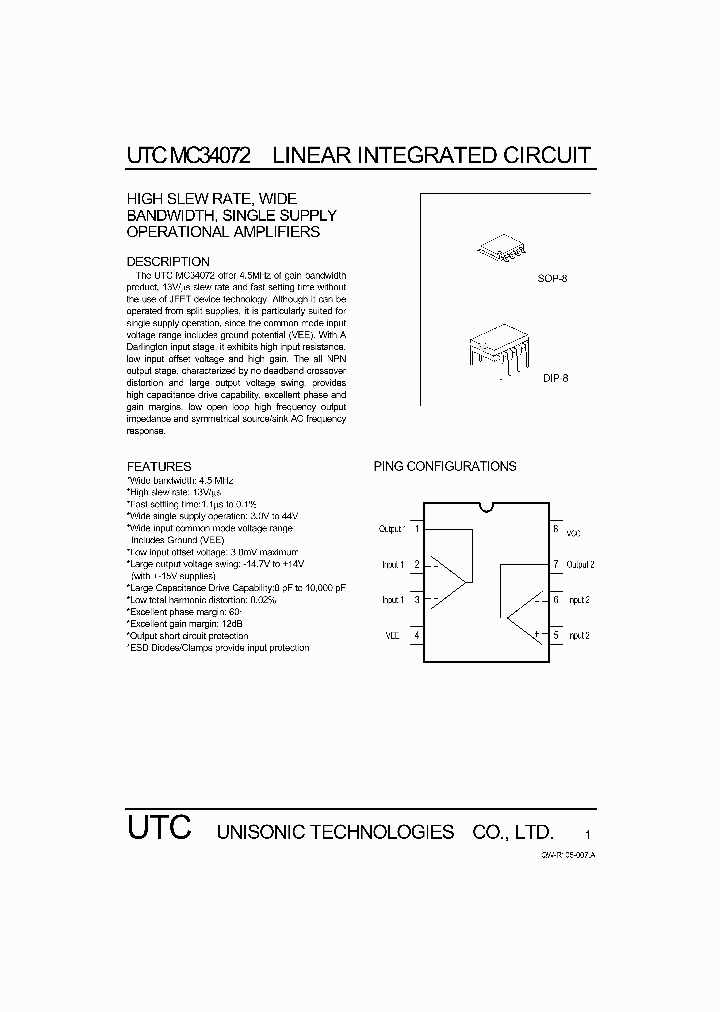 UTCMC34072_1333128.PDF Datasheet