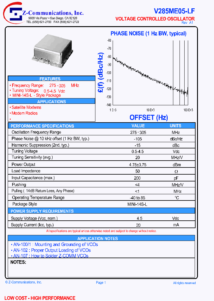 V285ME05-LF_1333387.PDF Datasheet