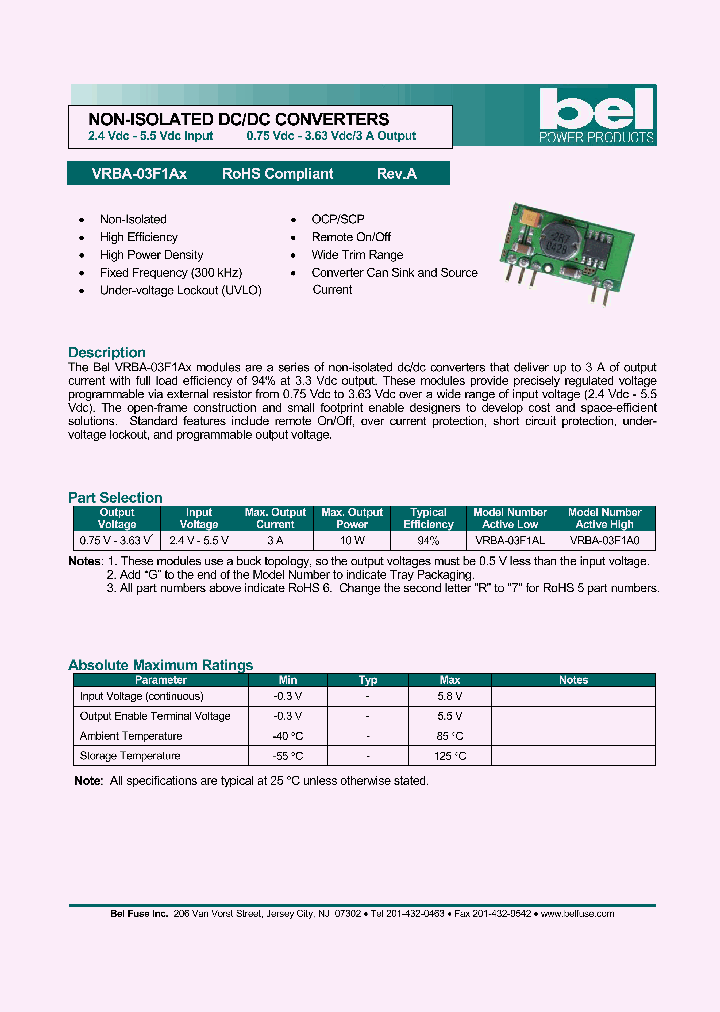 VRBA-03F1AX_1334926.PDF Datasheet