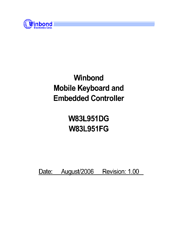 W83L951FG_1335813.PDF Datasheet