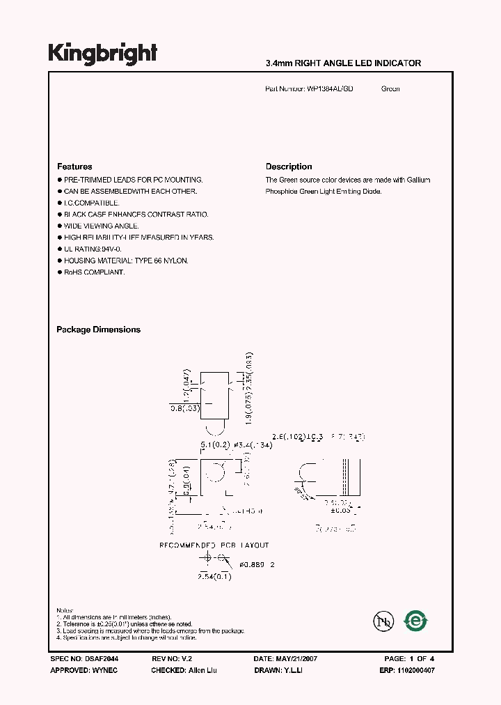 WP1384ALGD_1336440.PDF Datasheet