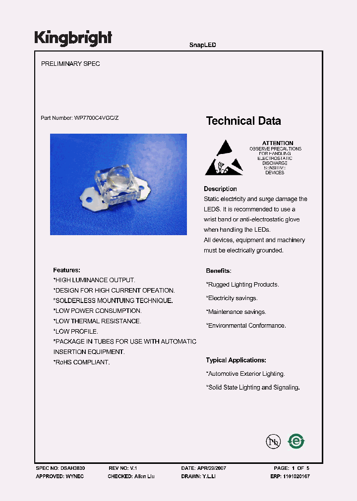 WP7700C4VGCZ_1336730.PDF Datasheet