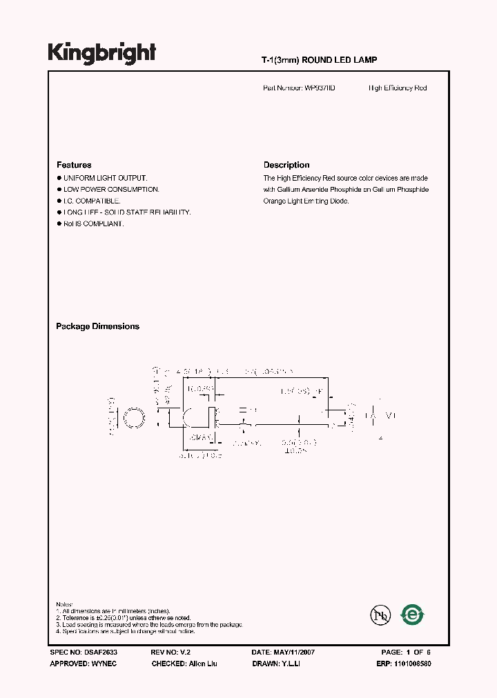 WP937IID_1336814.PDF Datasheet