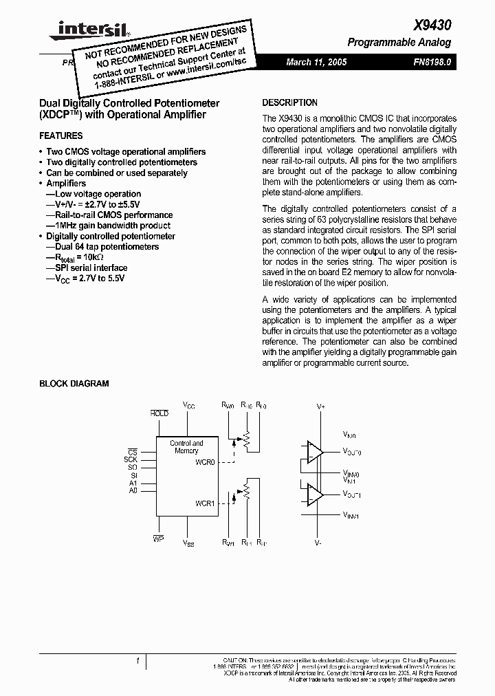 X9430WV24I-27_1337428.PDF Datasheet