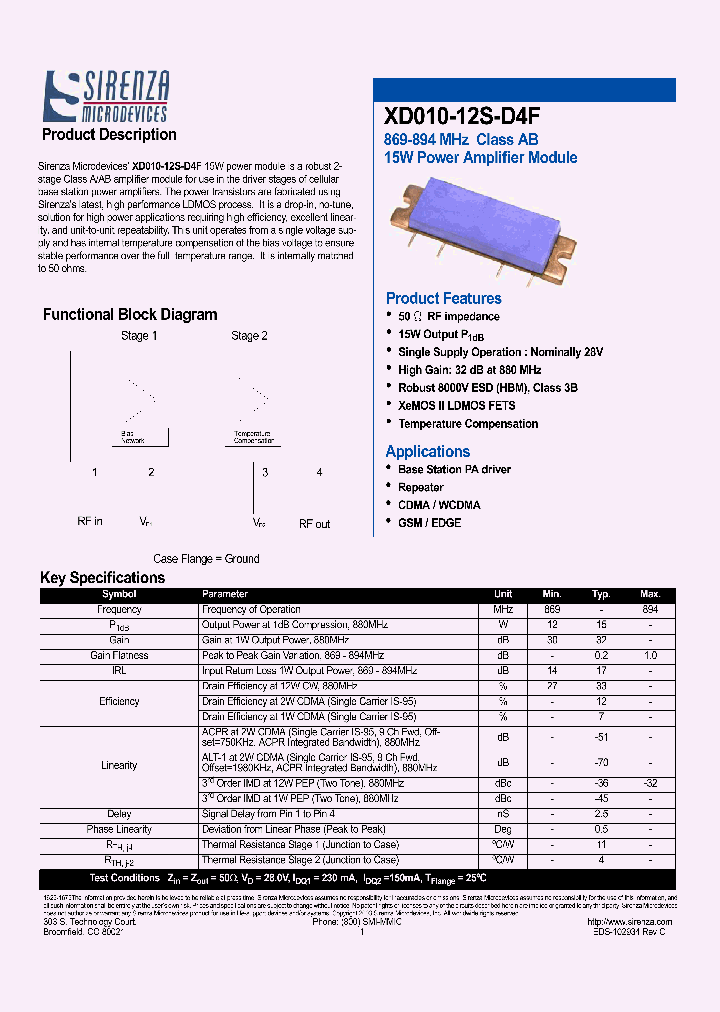 XD010-12S-D4F_1337744.PDF Datasheet