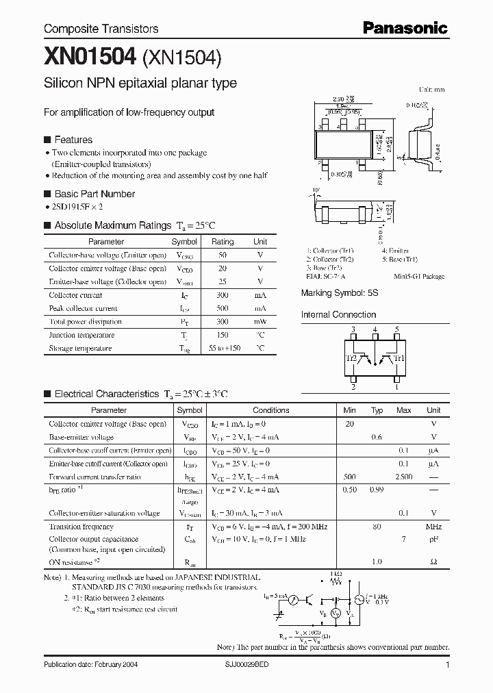 XN01504_1011128.PDF Datasheet