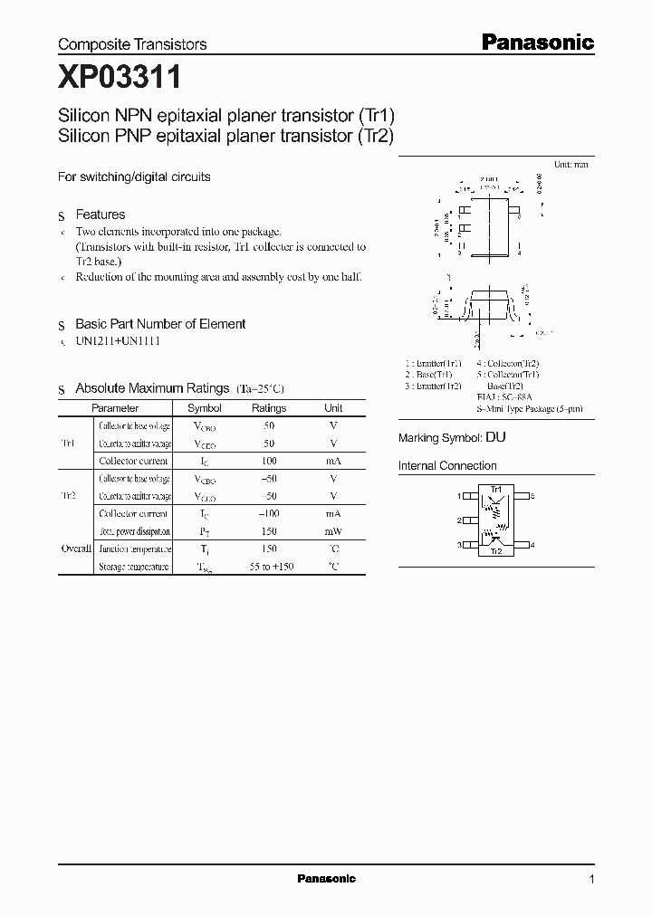 XP03311_1091614.PDF Datasheet