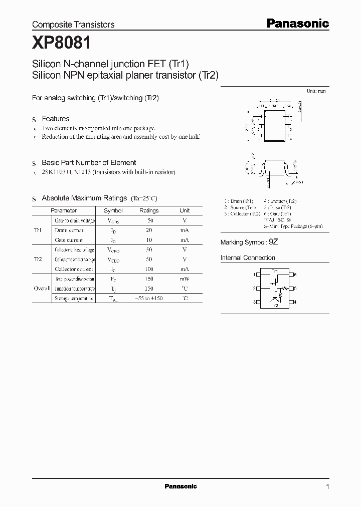 XP8081_1338108.PDF Datasheet