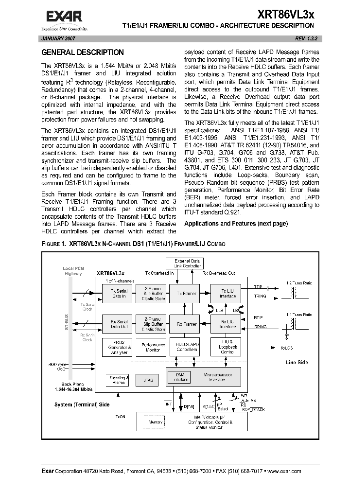 XRT86VL38IB484_1177796.PDF Datasheet