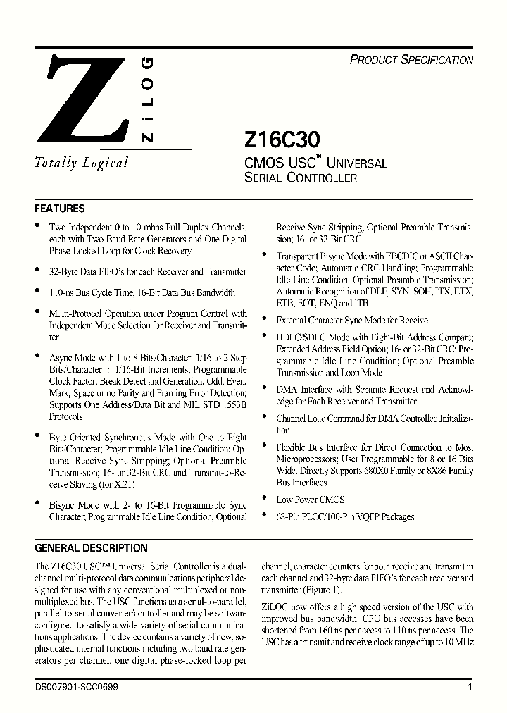 Z16C3010VSC_878280.PDF Datasheet