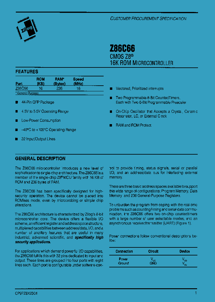 Z86C66_1338868.PDF Datasheet