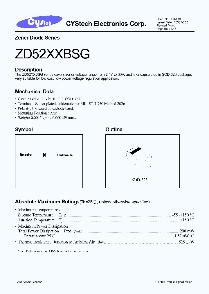 ZD52XXBSG_1339000.PDF Datasheet