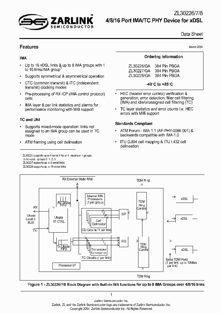 ZL30228GA_1339110.PDF Datasheet